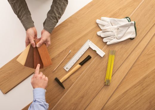 Ask for sample swatches of prefinished hardwood flooring